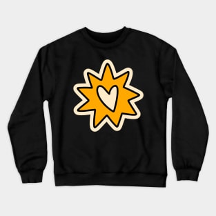 Star Heart Crewneck Sweatshirt